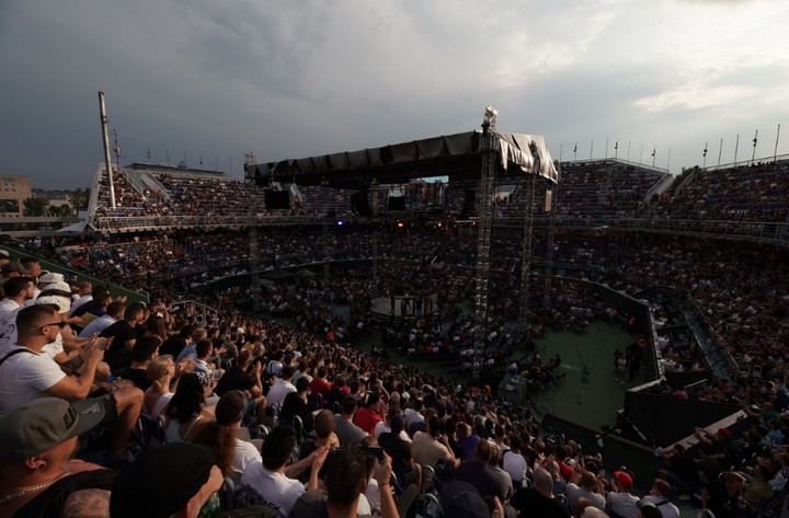 Oktagon momenty roku: Vypredané hľadisko pod holým nebom